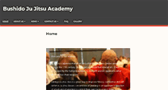 Desktop Screenshot of bushidoju-jitsuacademy.com